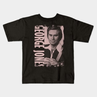 George Jones - Nametype Kids T-Shirt